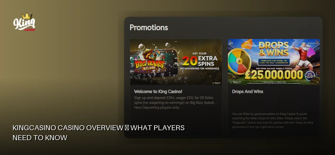 Kingcasino promotional banner